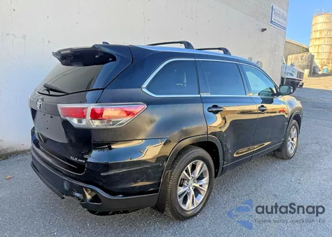 2015 Toyota Highlander Xle from USA, damaged, VIN 5TDJKRFH0FS111718
